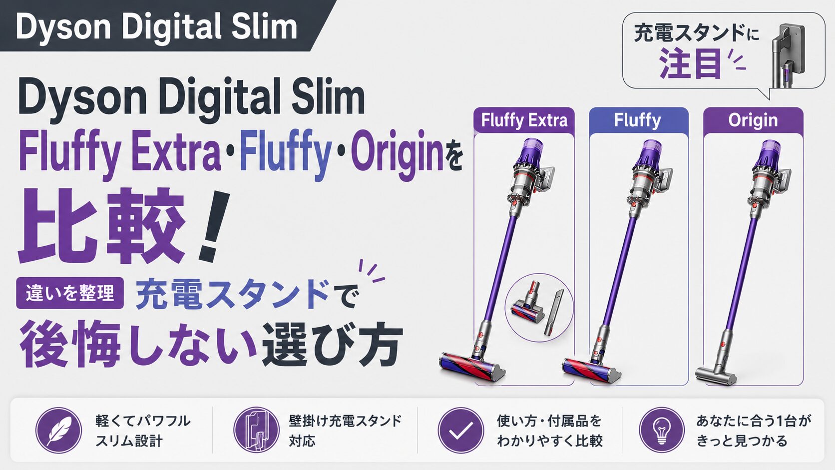 Dyson Digital Slim Fluffy Origin スタンド付き Amazon.co.jp: Dyson 