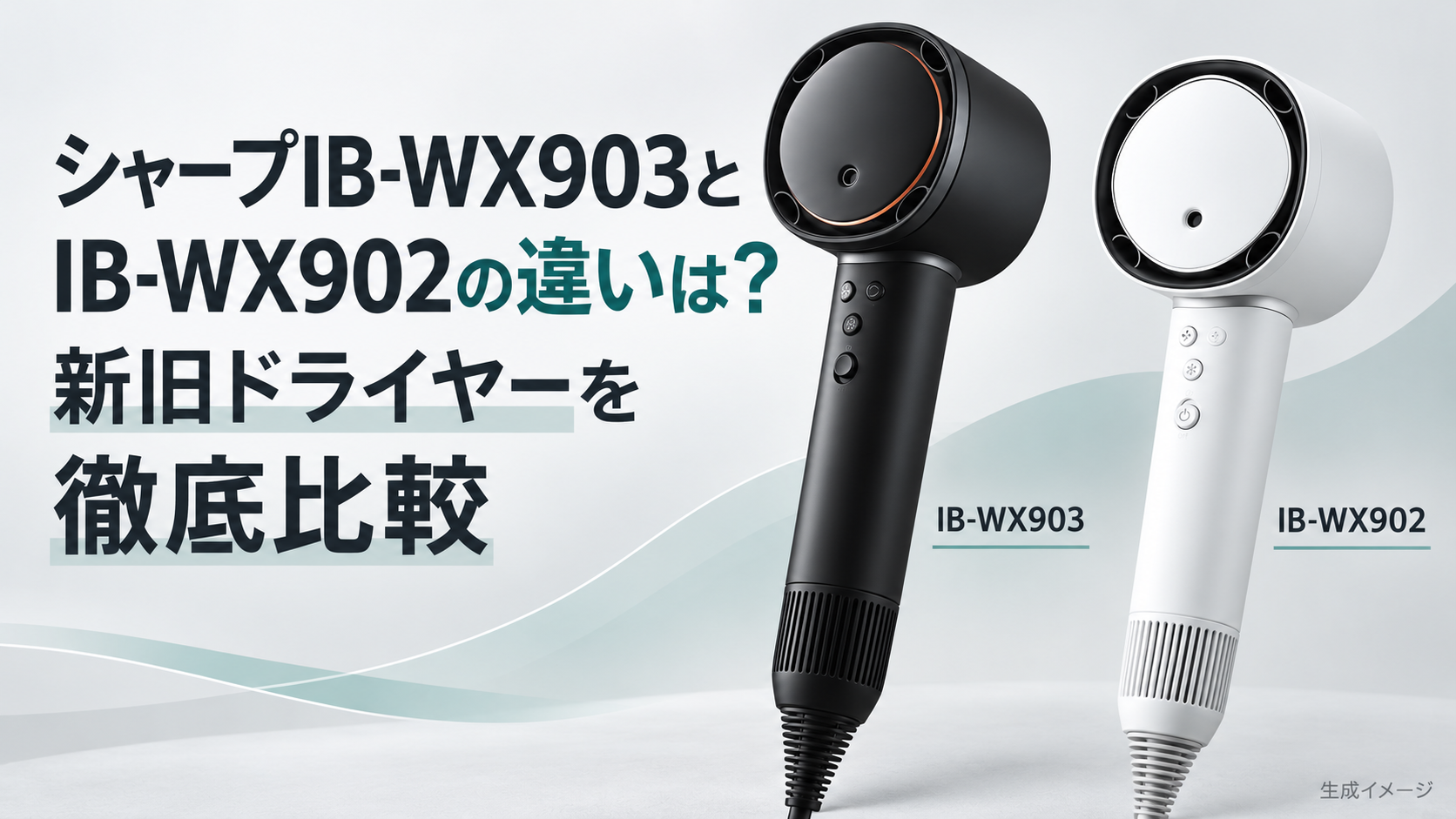シャープIB-WX903とIB-WX902の違いは？新旧ドライヤーを徹底比較 | か